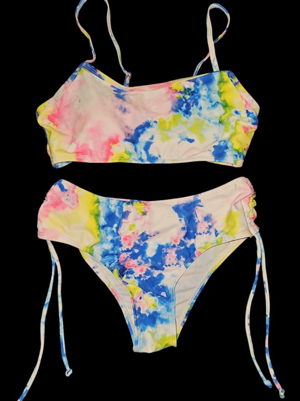 NWT! 2-Piece Tie-Dyed Bikini Swimsuit Set